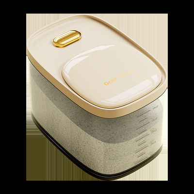 Large Capacity Dry Grain Storage Dispenser OEM Rice Storage Dispenser White