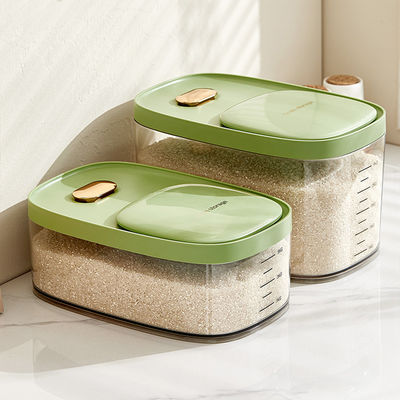 Large Capacity Dry Grain Storage Dispenser OEM Rice Storage Dispenser White
